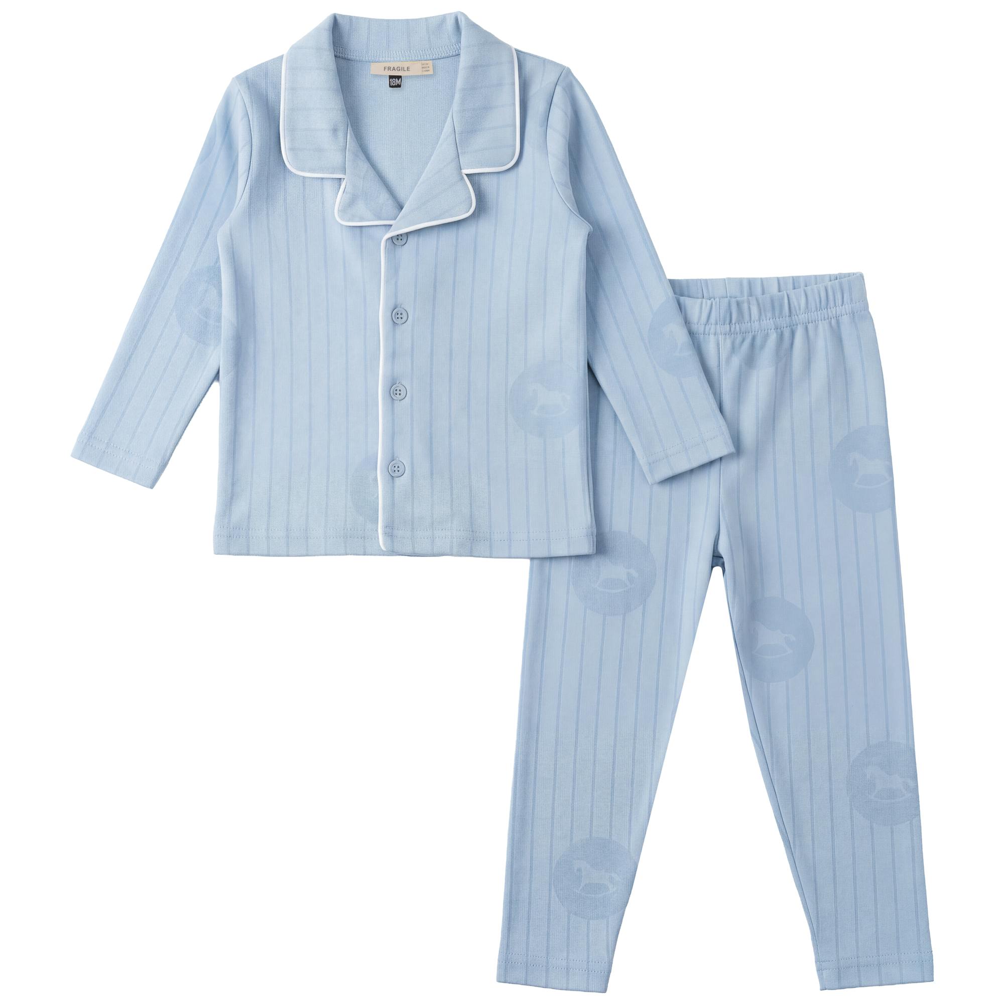 Pyjamas With Lapel 2 PC