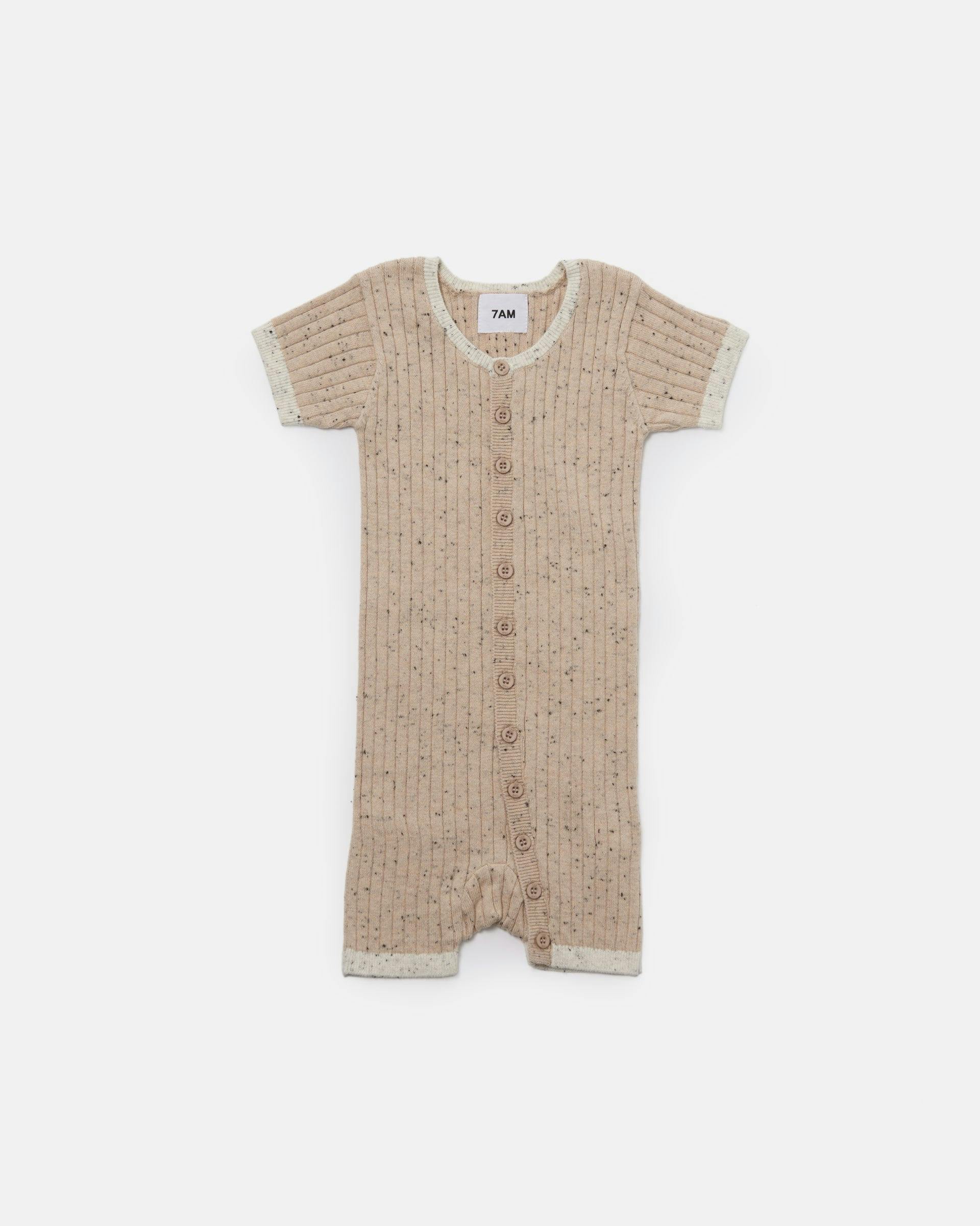 Short Sleeve Romper - Hug Me