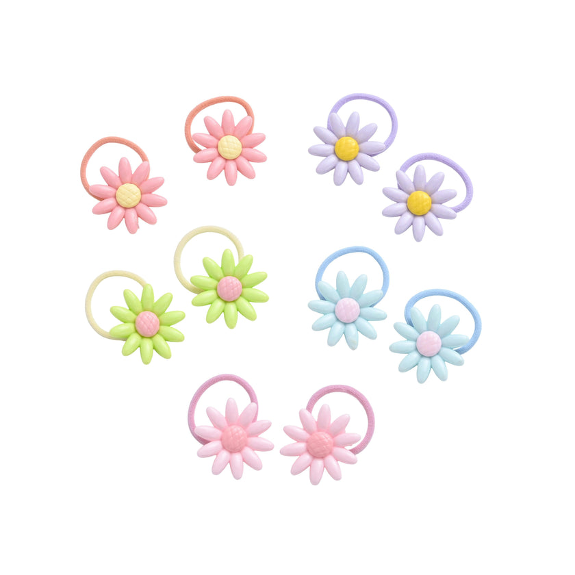 Daisy Hair Tie Set