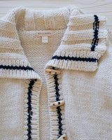 Sail Away Cardigan in Salt/Navy