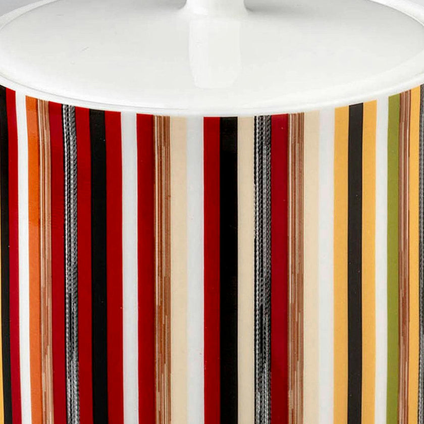 Sugar Pot STRIPES JENKINS 148 - Ø 8,6 x H. 9 Cm