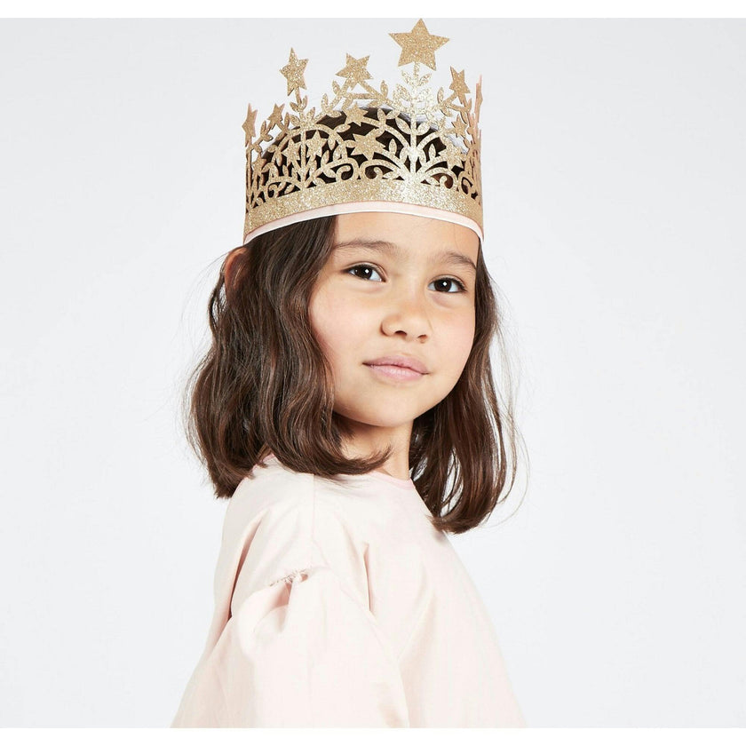 Glitter Fabric Star Crown