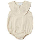 Double Breasted Linen Bubble