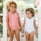 Powder Blue Ruffle One Piece