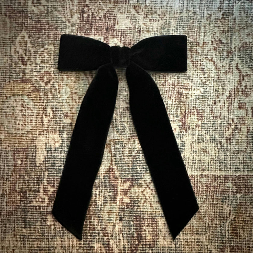 Mademoiselle Velvet Bow