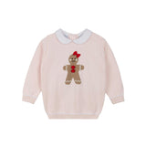 Girls Gingerbread Knit Sweater