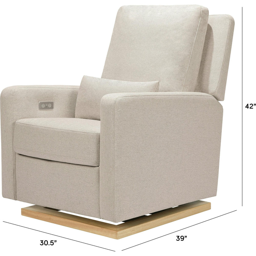 Sigi Glider Recliner with Electronic Control and USB