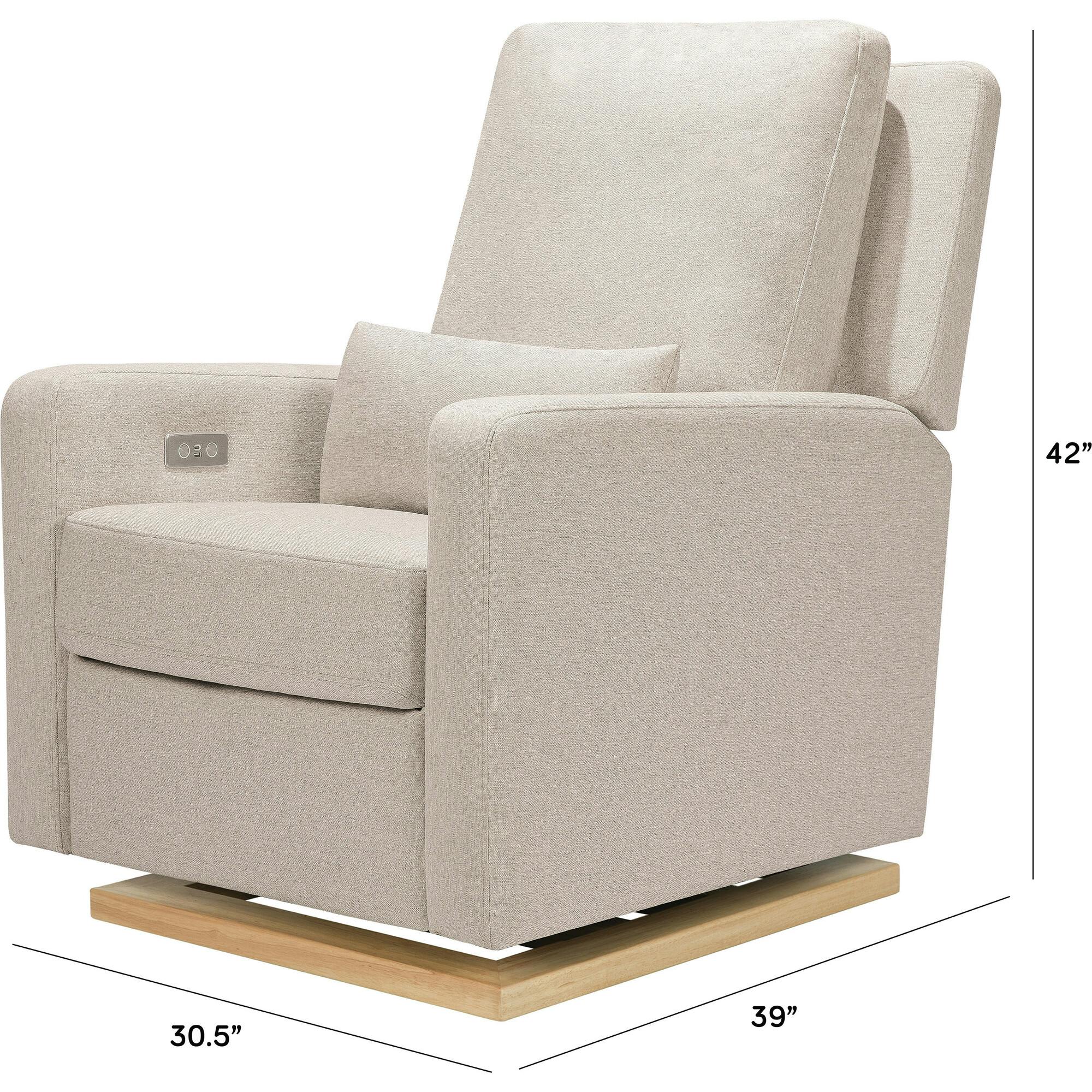 Sigi Glider Recliner with Electronic Control and USB