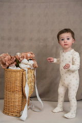 Floral Print Onesie
