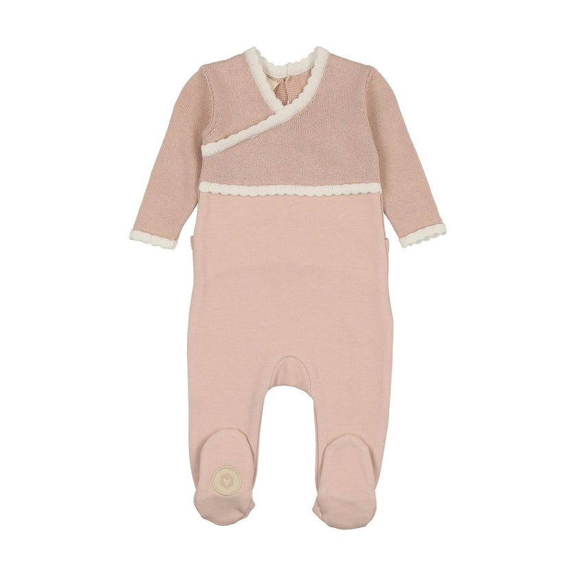 Classic Wrap Footie Blue Dawn