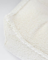 Cream White Beanbag Chair