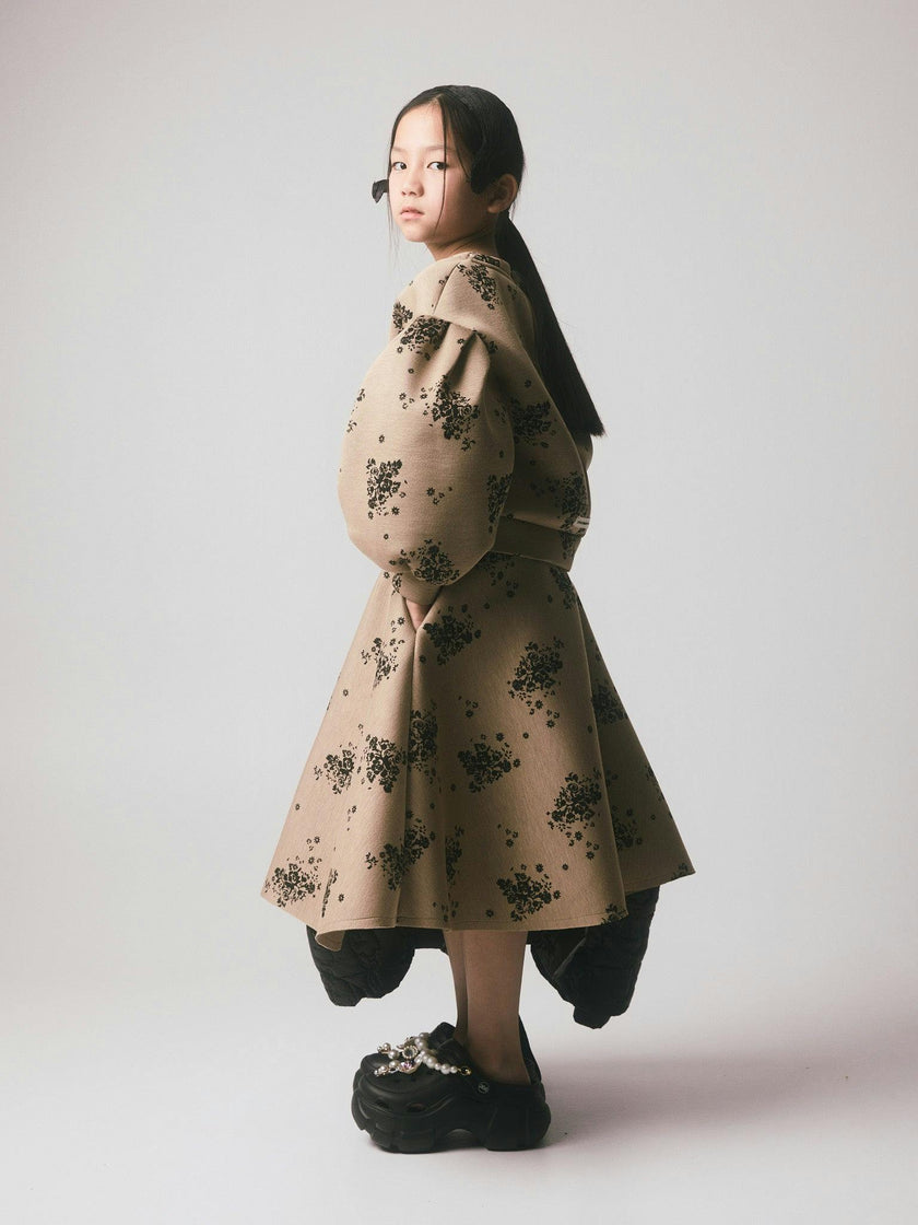 Rosa Skirt Camel & Black