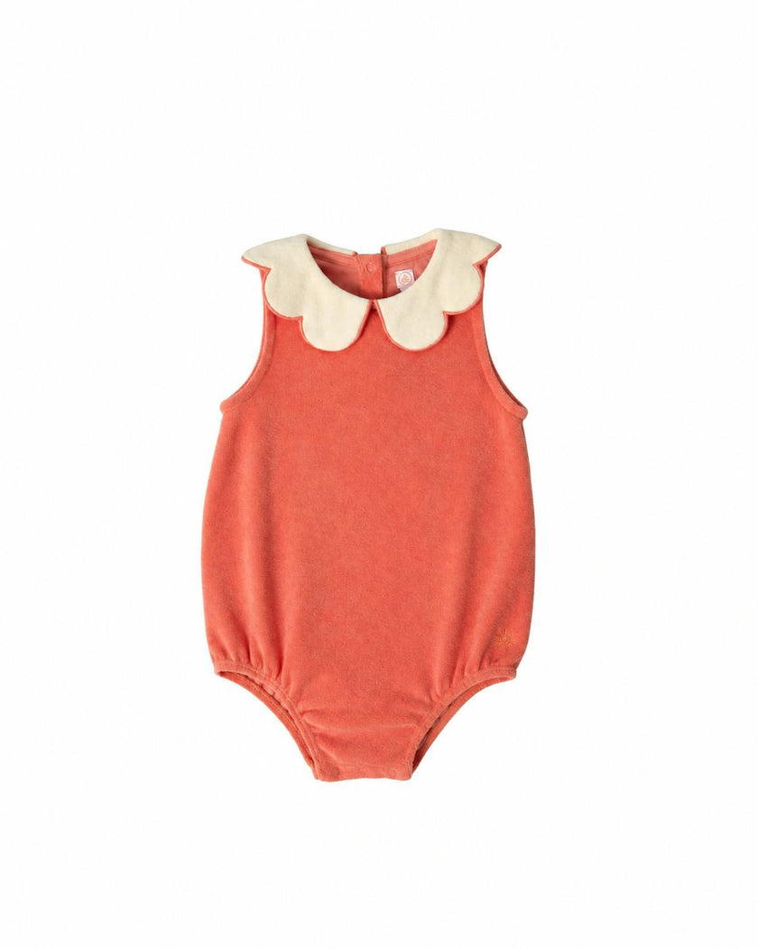 girls julieta scallop bubble romper