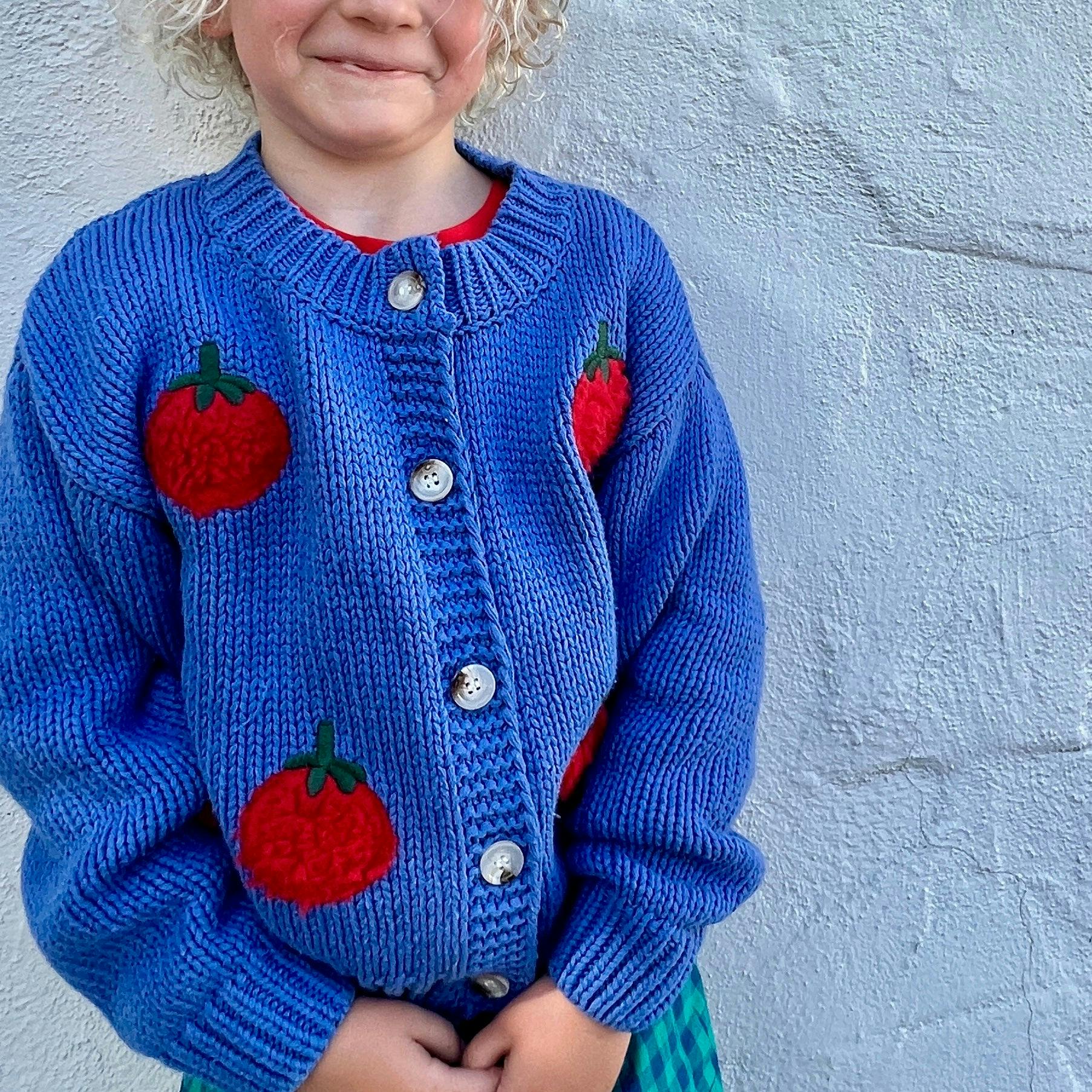 Tomato Cardigan – Maisonette