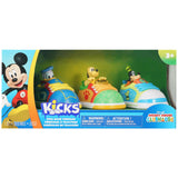 Disney Jr: Kicks Pull-Back Vehicles - 3 Pack (Donald, Goofy, Pluto)