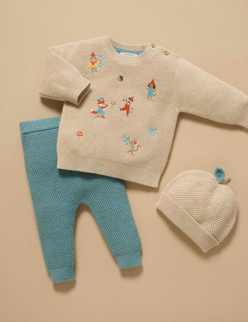 Acorn Hat Oatmeal Melange