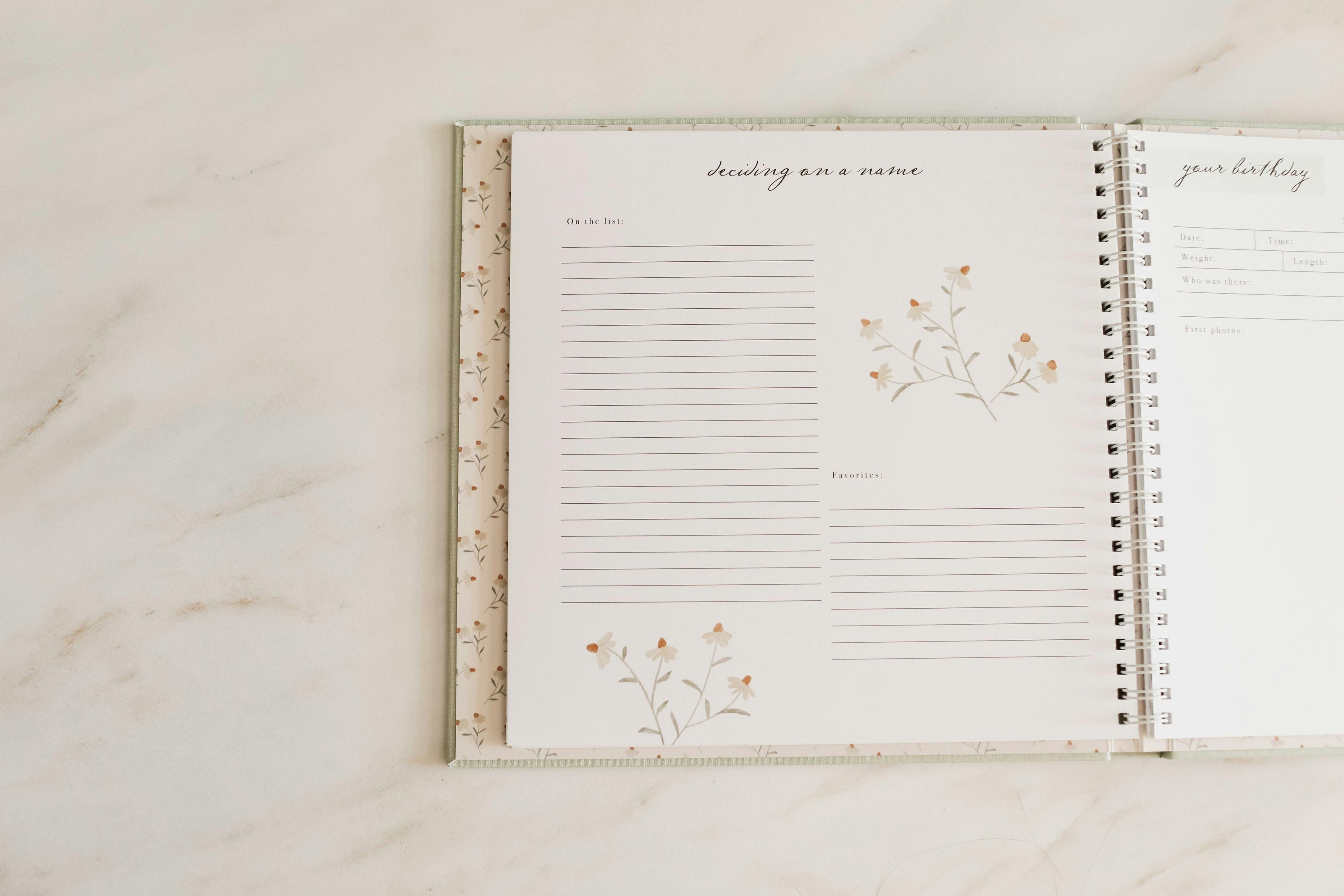 Pregnancy Memory Book