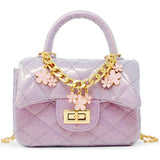Classic Sparkle Top Handle Handbag