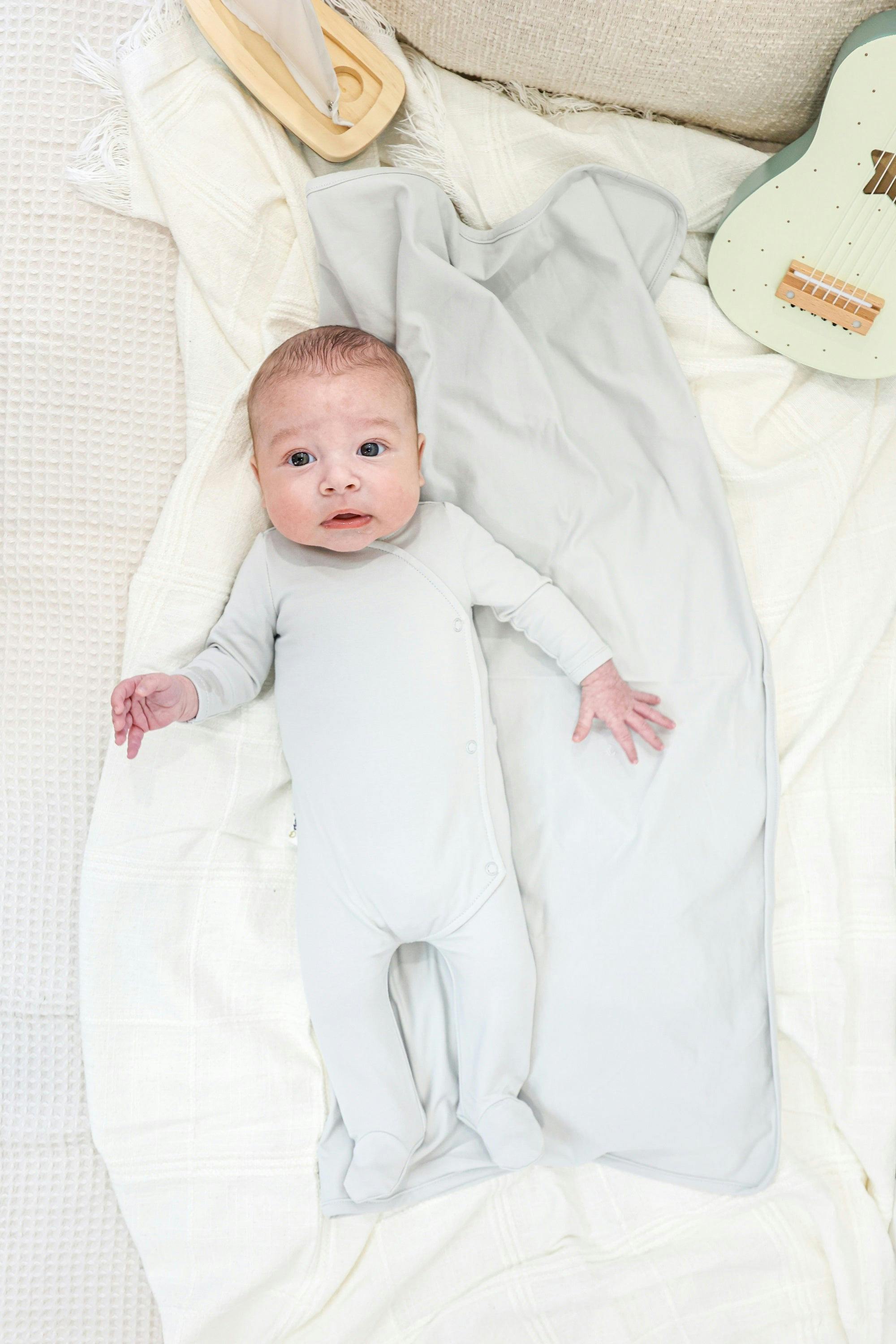Snap Wrap Footie and Beanie Set