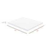 All-Stages Midi Crib Sheet in GOTS Certified Organic Brushed Cotton in Bright White