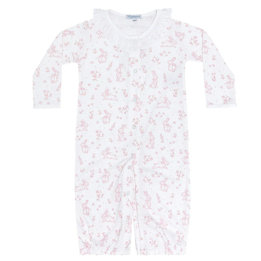 Pink Toile Converter Gown