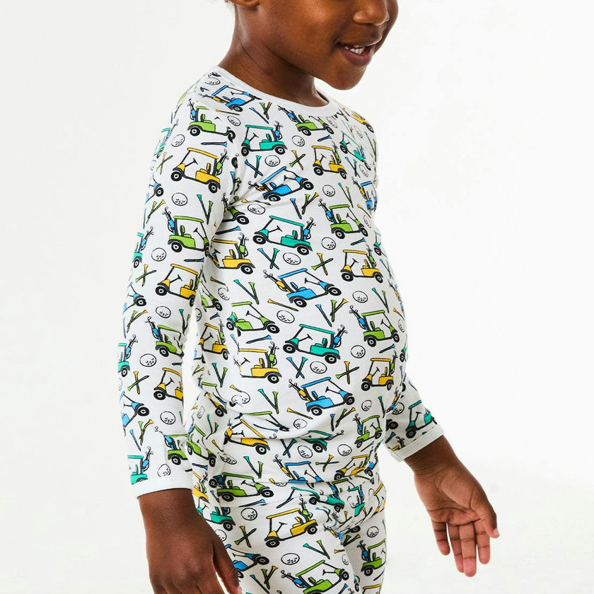 Long Sleeve Pajama Set - Golf