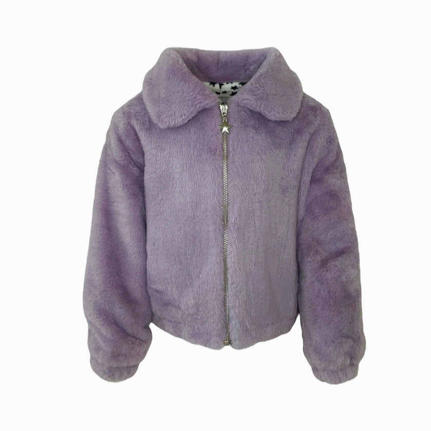 Lavender Sky Faux Fur