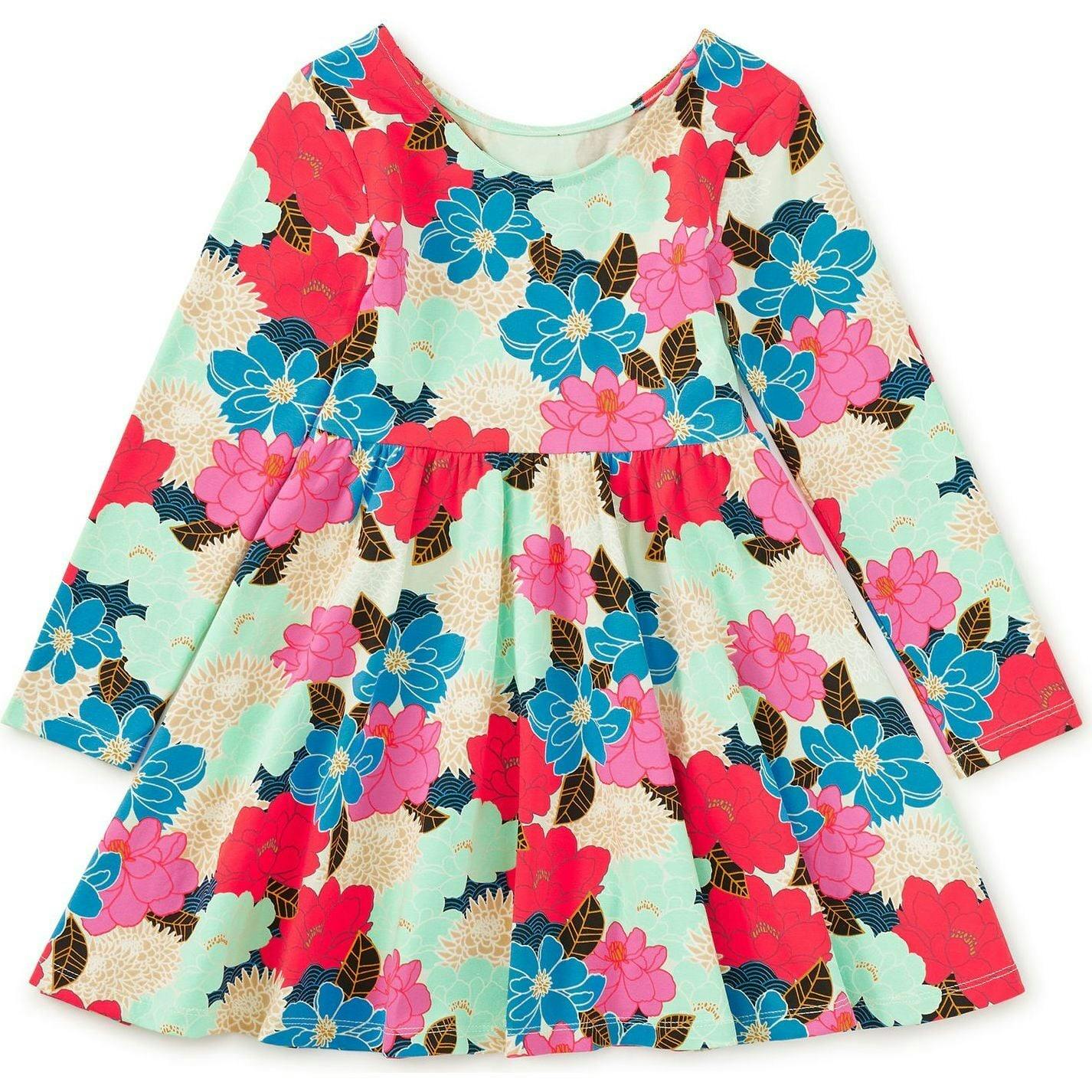 Printed Ballet Dress, Multi