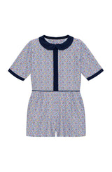 Girls Sailor Flag Romper
