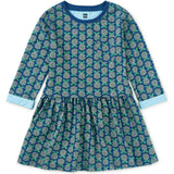 Printed Pocket Play Dress, Blue