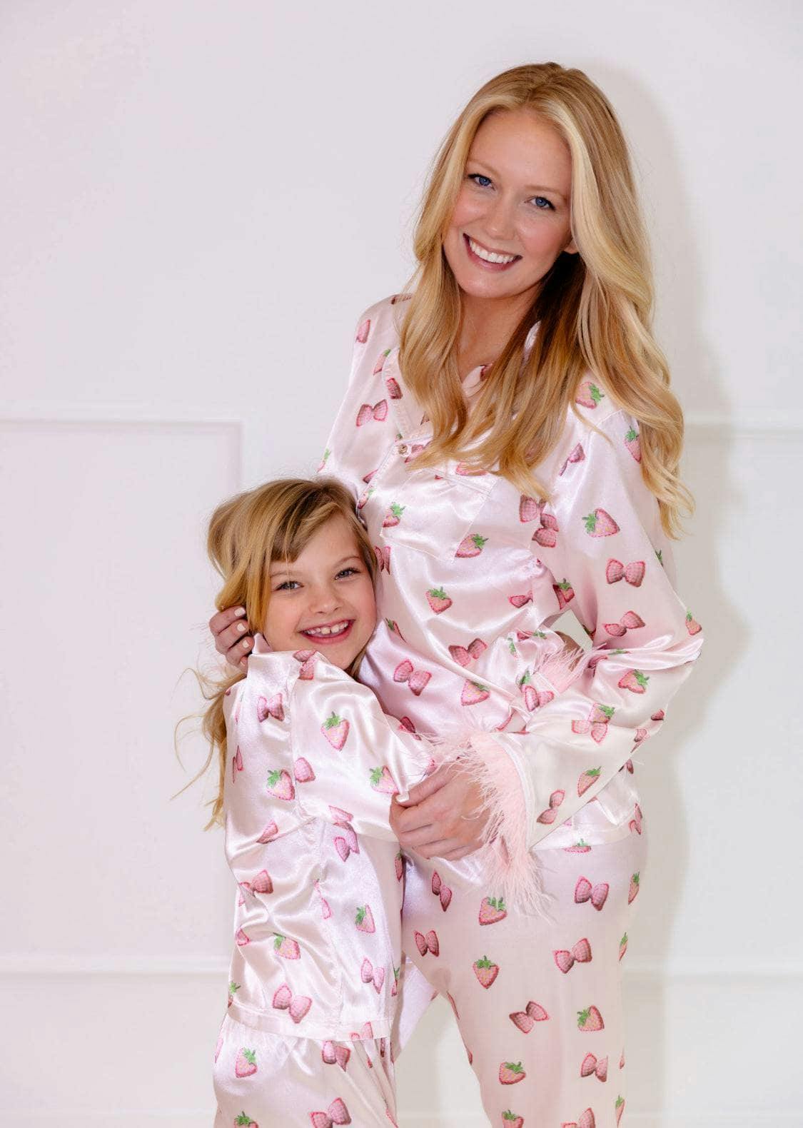Strawberry Dream Silky Set – Teen/Women