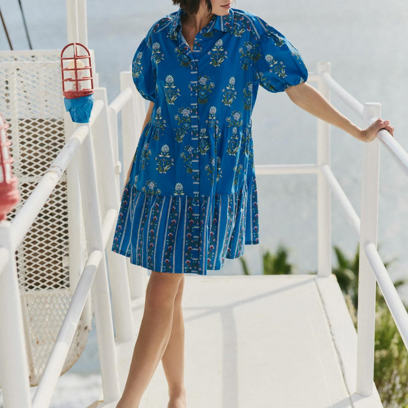 Becky Mini Dress in Party on Prairie