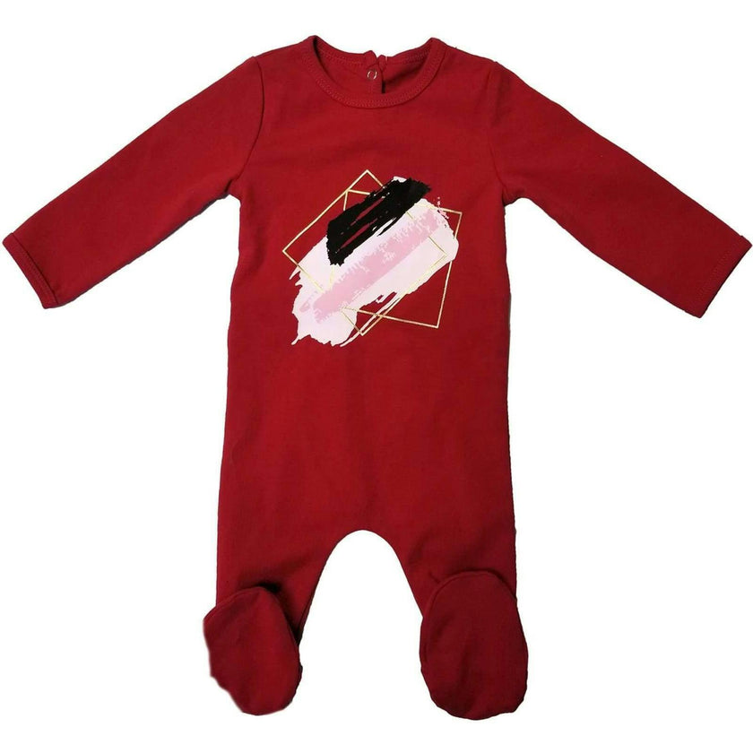 Paint Splatter Footie
