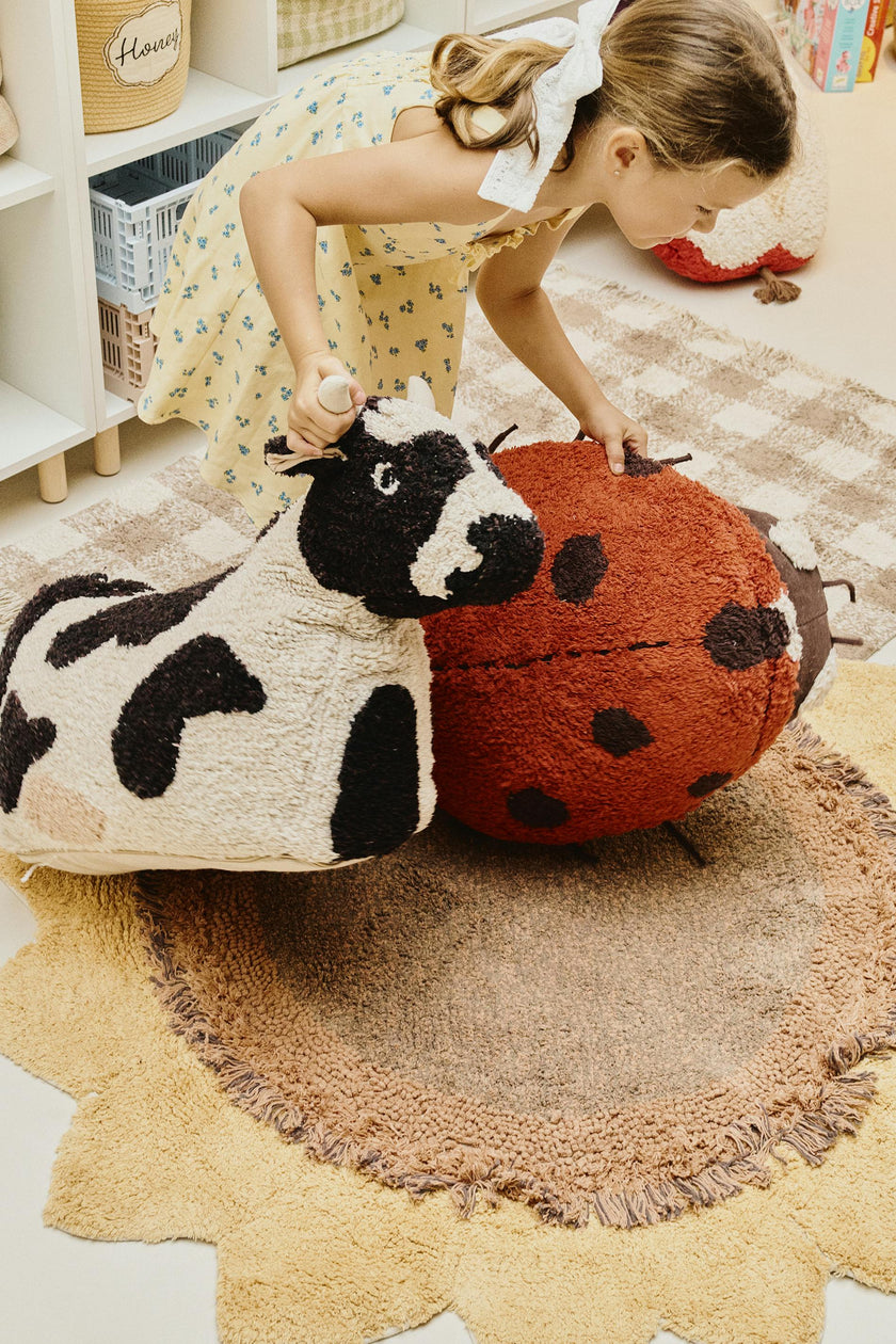 Floor Cushion Ladybug Maria