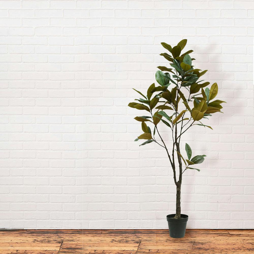 7' Artificial Magnolia Tree