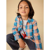 Flannel Button Up Shirt, Multi