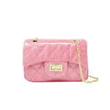 Classic Quilted Sparkle Mini Handbag