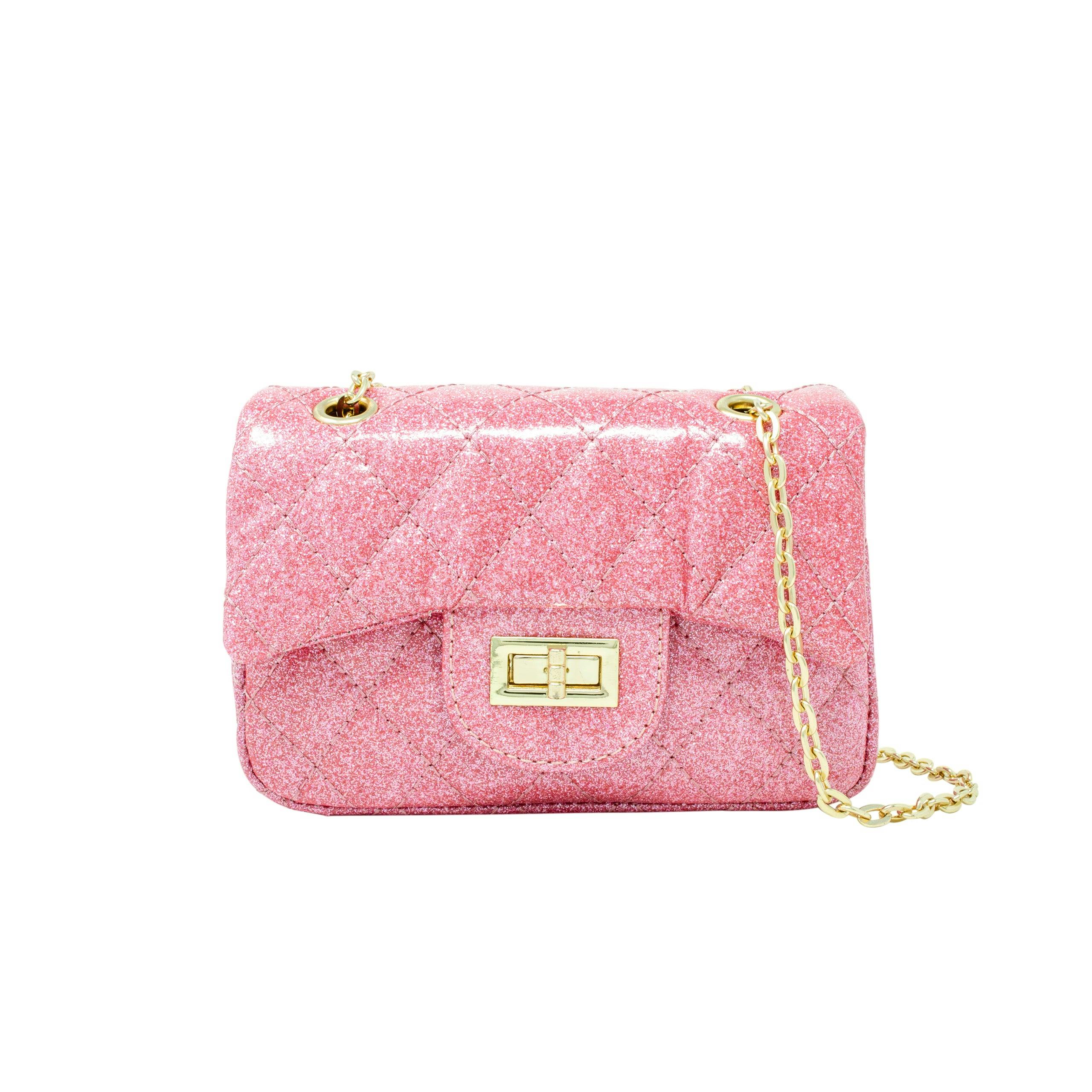 Classic Quilted Sparkle Mini Handbag