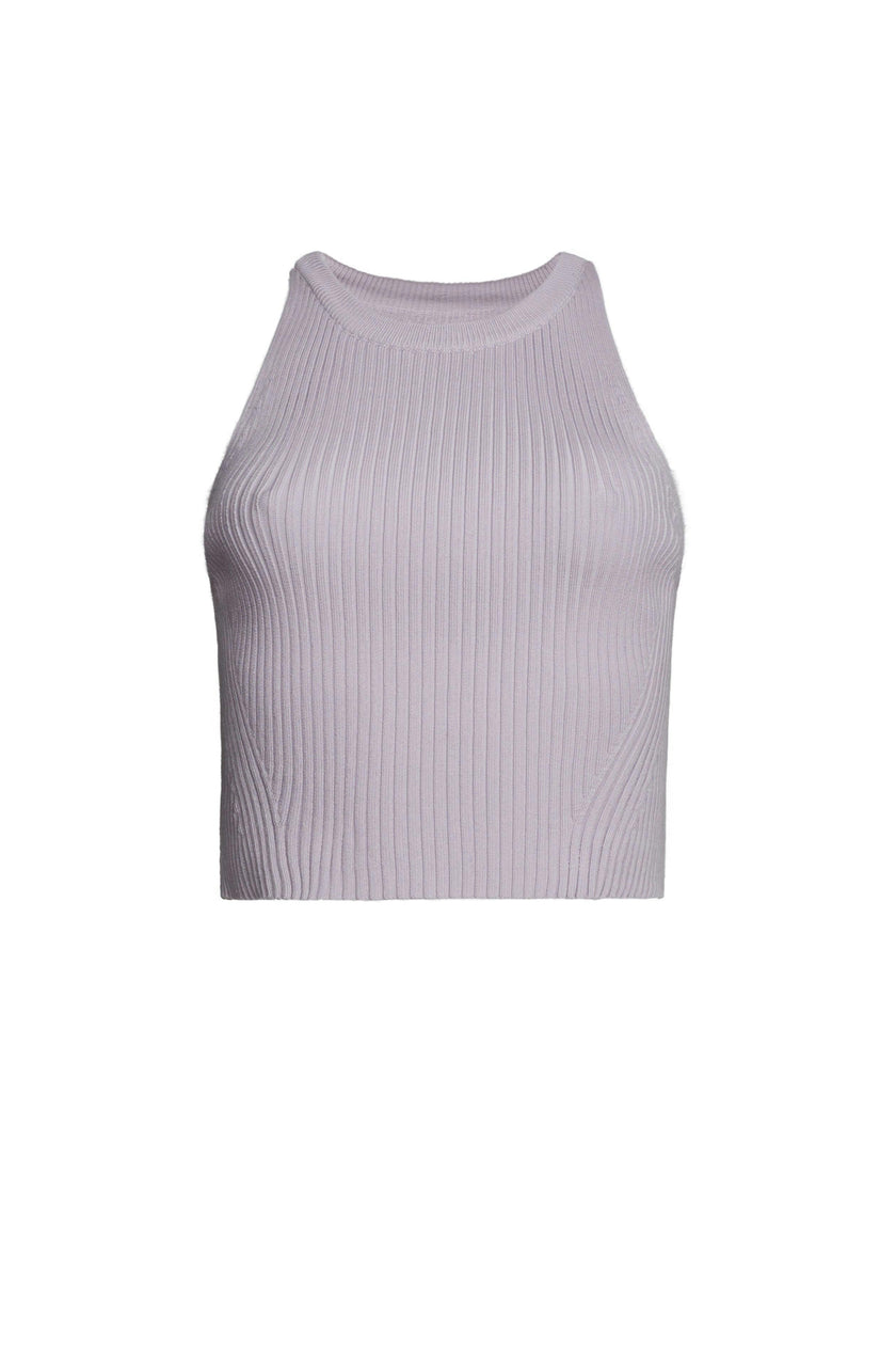 TIA CROP TANK | SOFT LAVENDER | TWO LEFT!