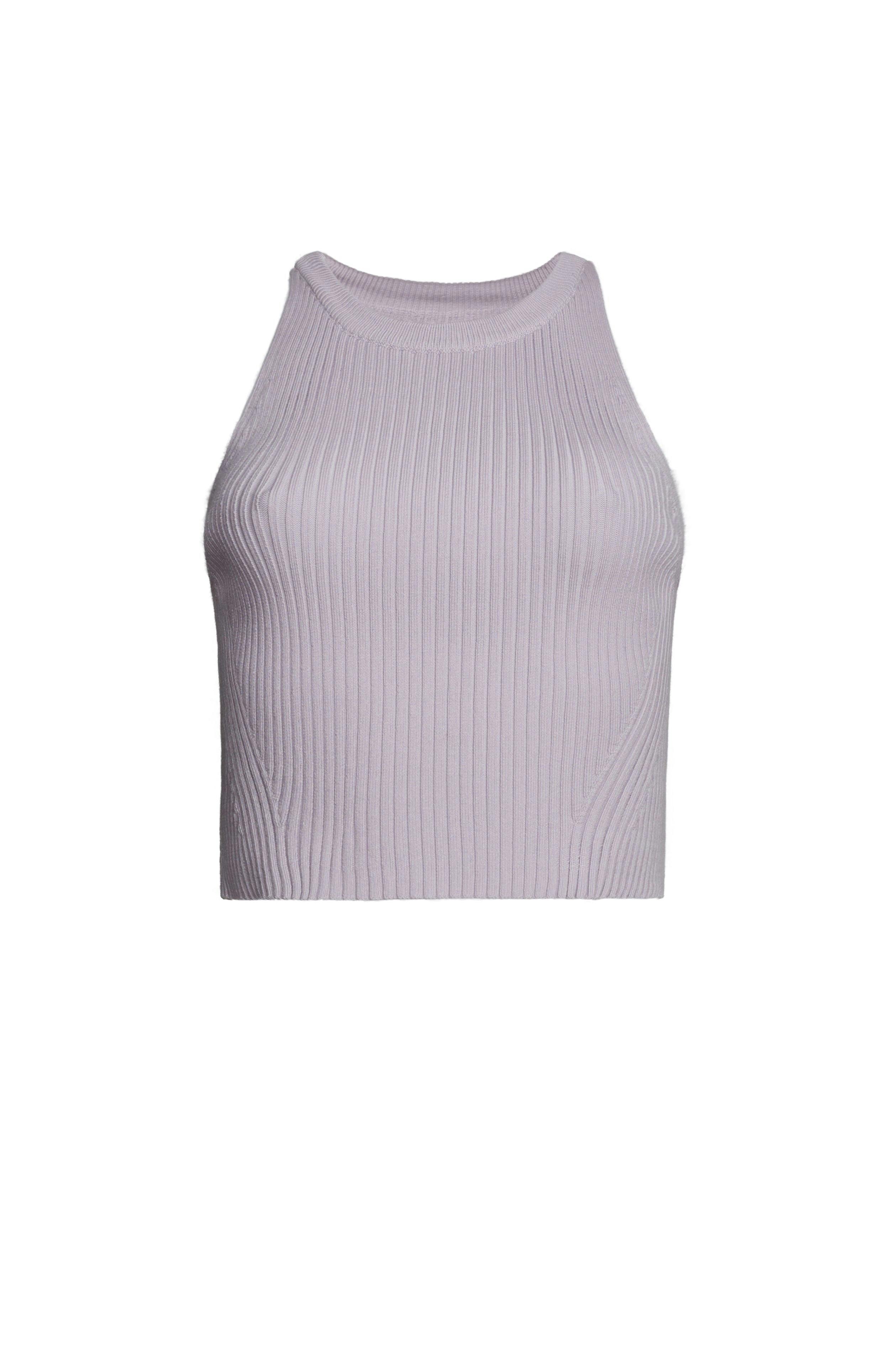 TIA CROP TANK | SOFT LAVENDER | TWO LEFT!