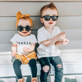 Bestie Organic Cotton Baby Bodysuit Short Sleeve