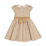 Organic Stretch Poplin Peter Pan Collar Dress