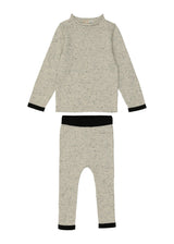 Flecked Turtle Neck 2Pc Set