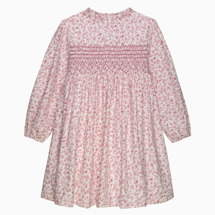 Edie Rose Floral Smocked Dress