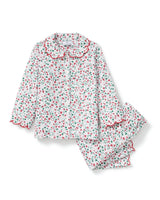 Kid's Twill Colette Pajama Set in Winter Garden