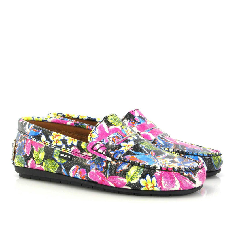 032 Walkers - multicolored flowers