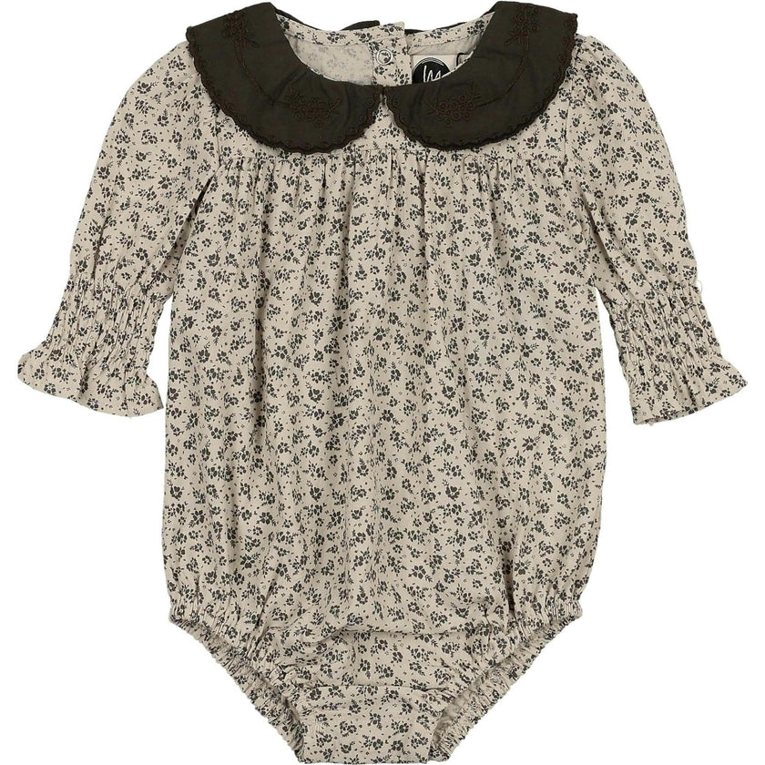 Eyelet Smocked Romper