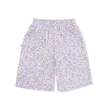 Elizabeth's Garden - Short Sleeve Shirt with Wide Leg Pant