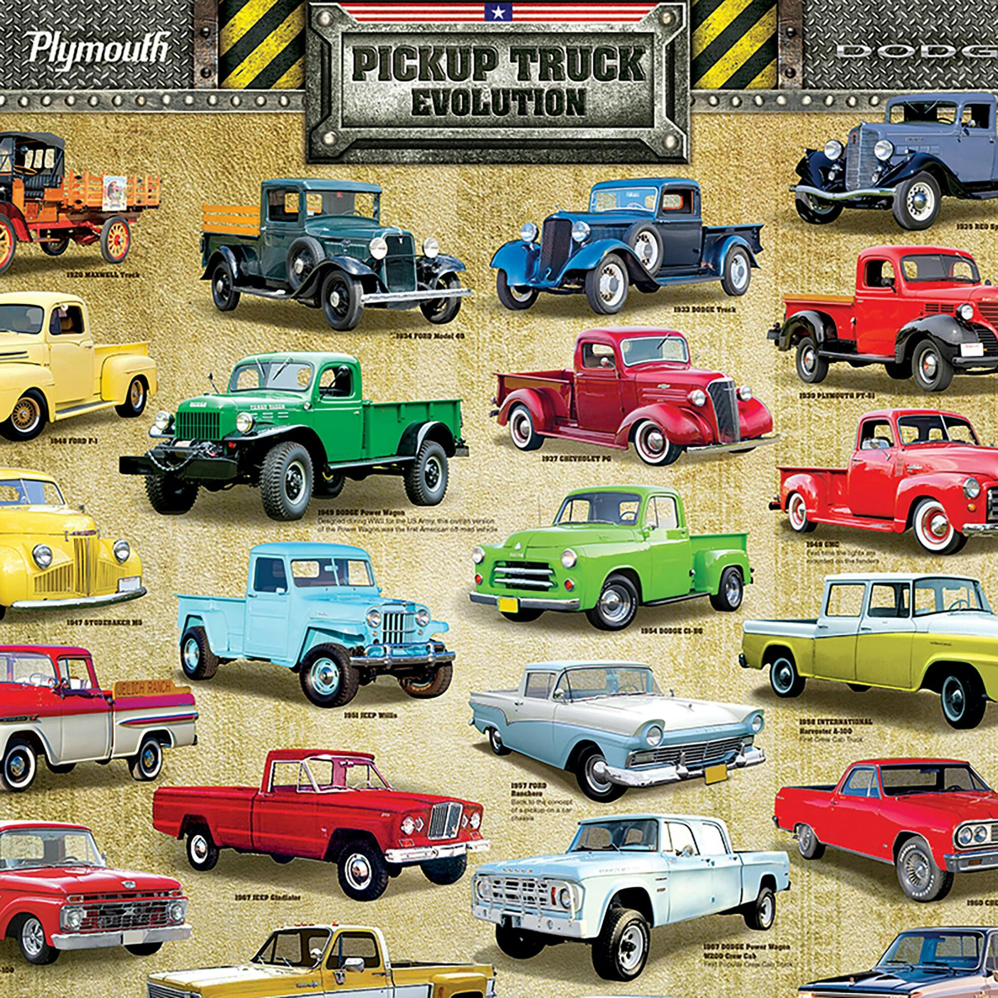 Evolution: Pickup Truck - 1000 pc Puzzle