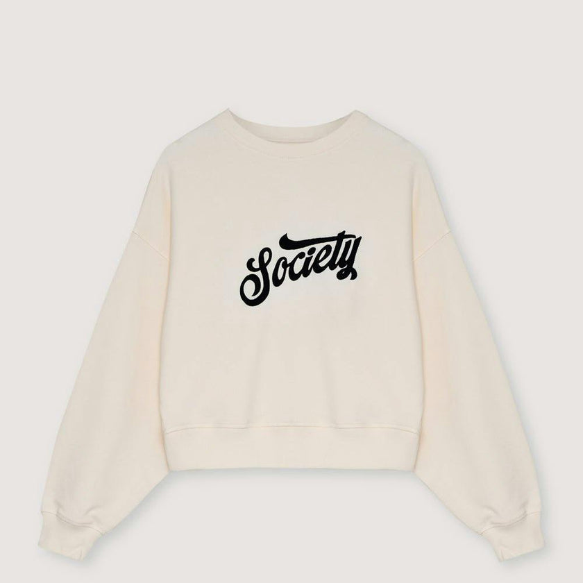 Mazus Woman Sweatshirt  Ecru